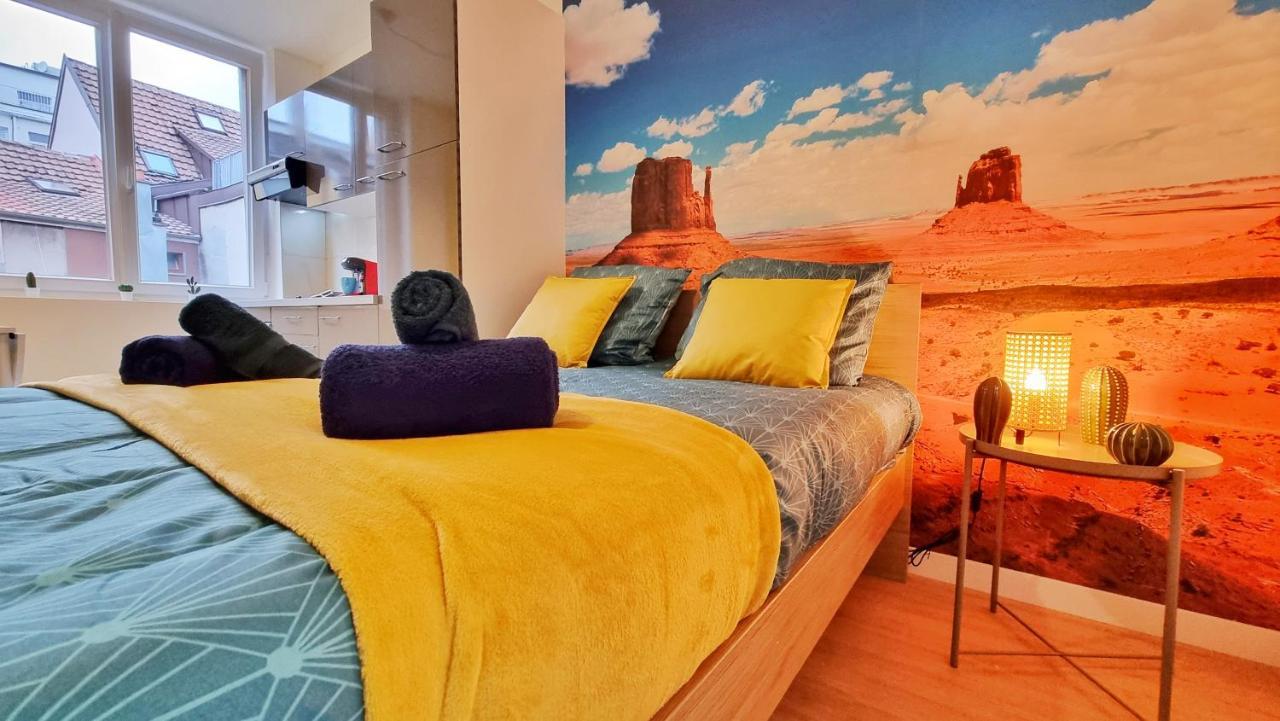 La Residence Evasion 1 - Original - Gare - Wifi - Relax Bnb Мюлуз Экстерьер фото