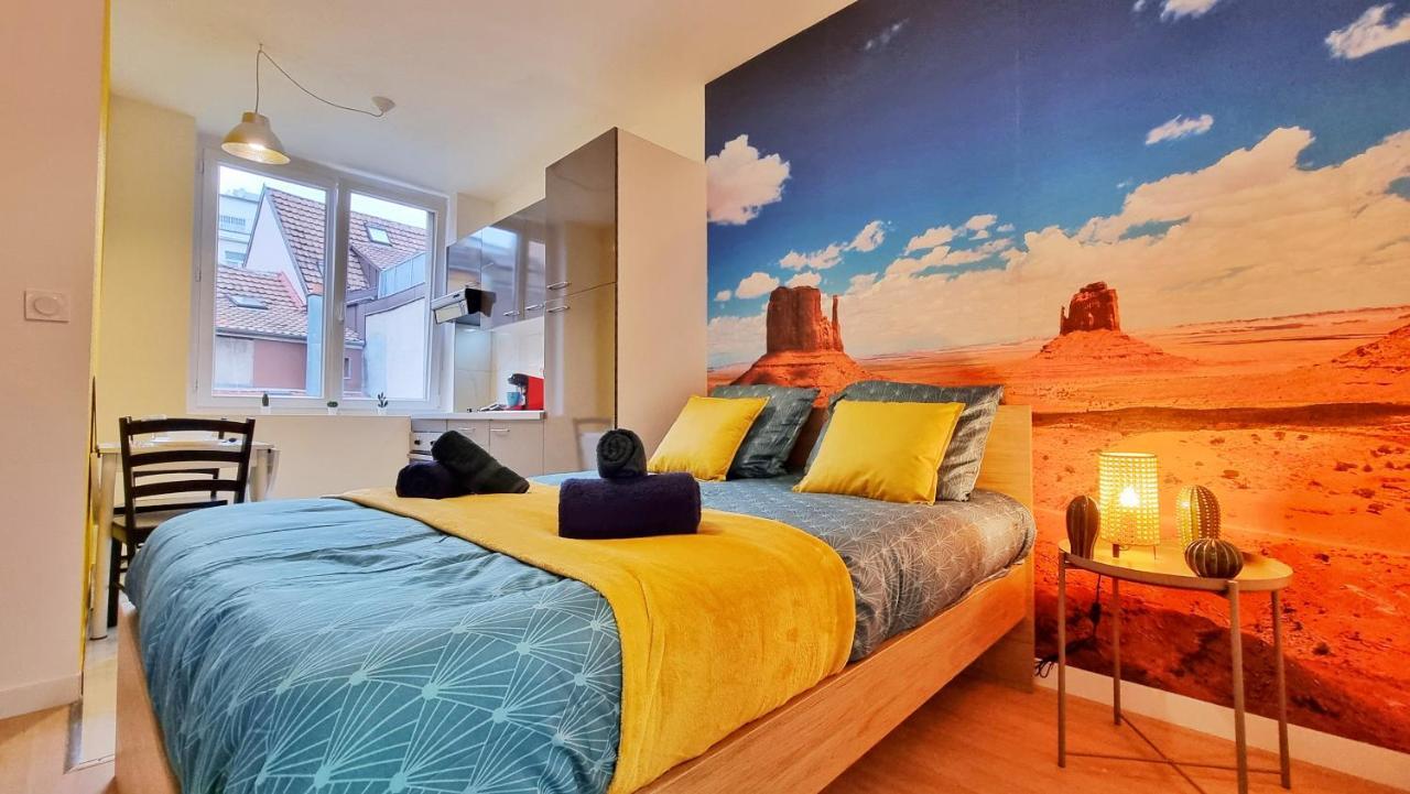 La Residence Evasion 1 - Original - Gare - Wifi - Relax Bnb Мюлуз Экстерьер фото